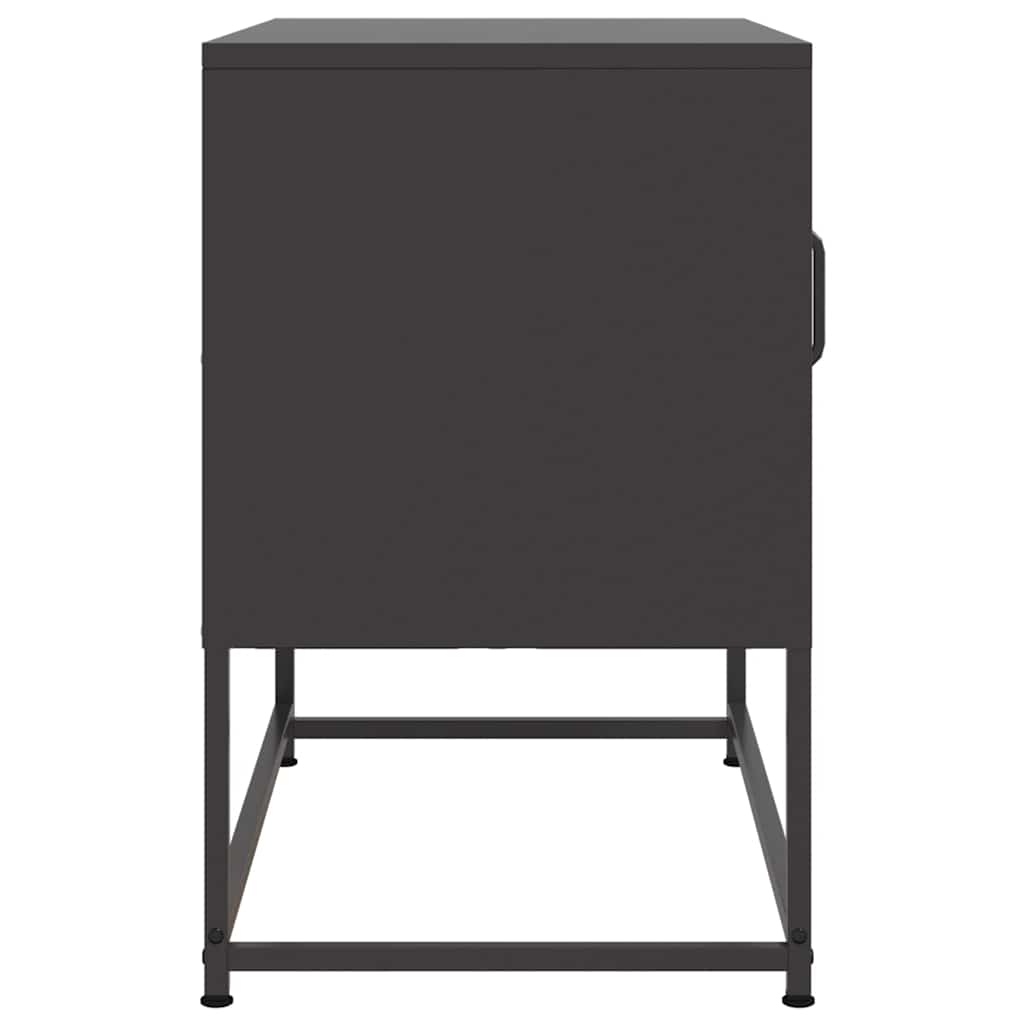 TV Cabinet Black 68x39x60,5 cm Steel