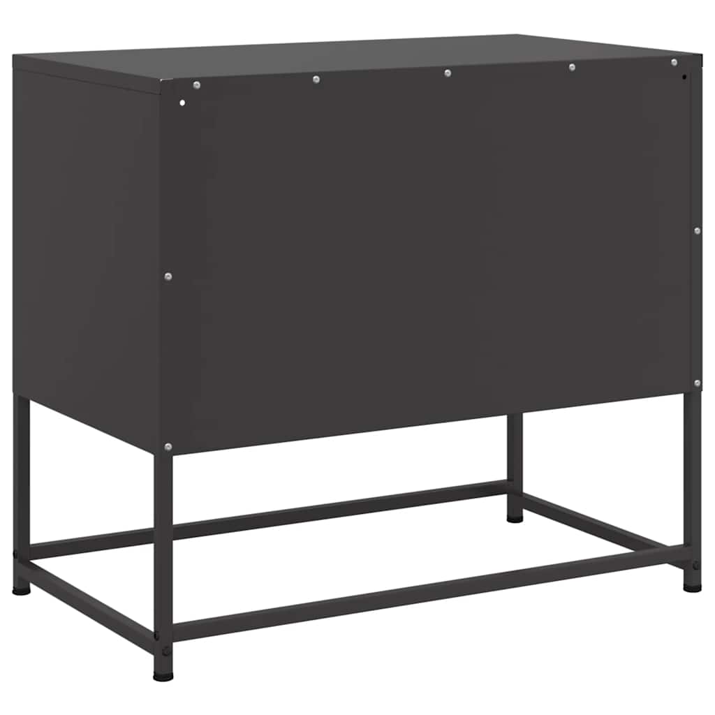TV Cabinet Black 68x39x60,5 cm Steel