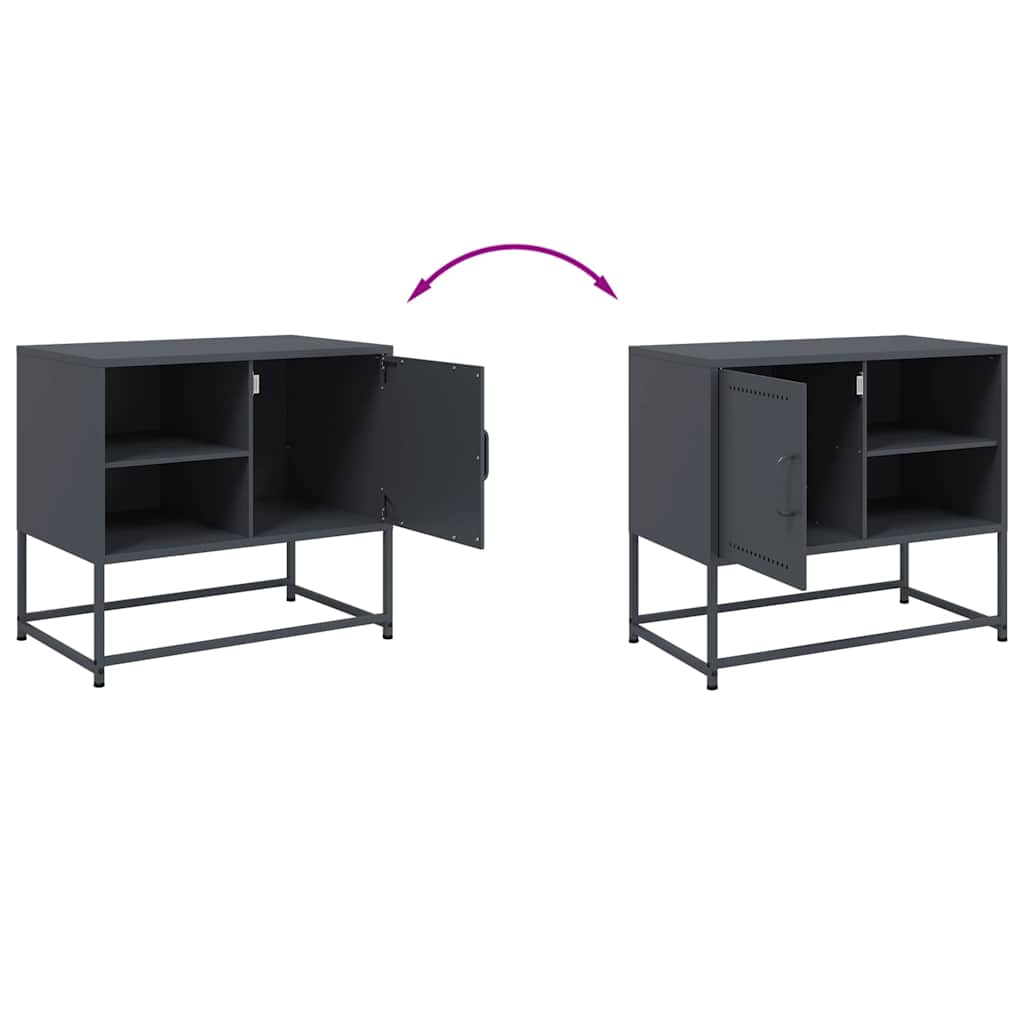 TV Cabinet Anthracite 68x39x60,5 cm Steel