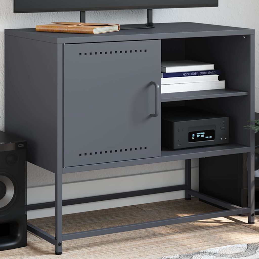 TV Cabinet Anthracite 68x39x60,5 cm Steel