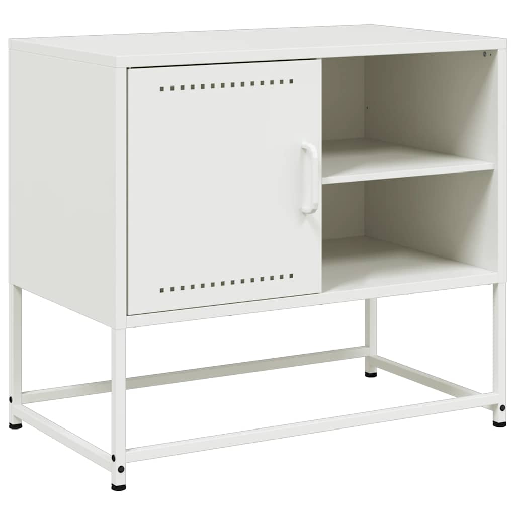 TV Cabinet White 68x39x60,5 cm Steel