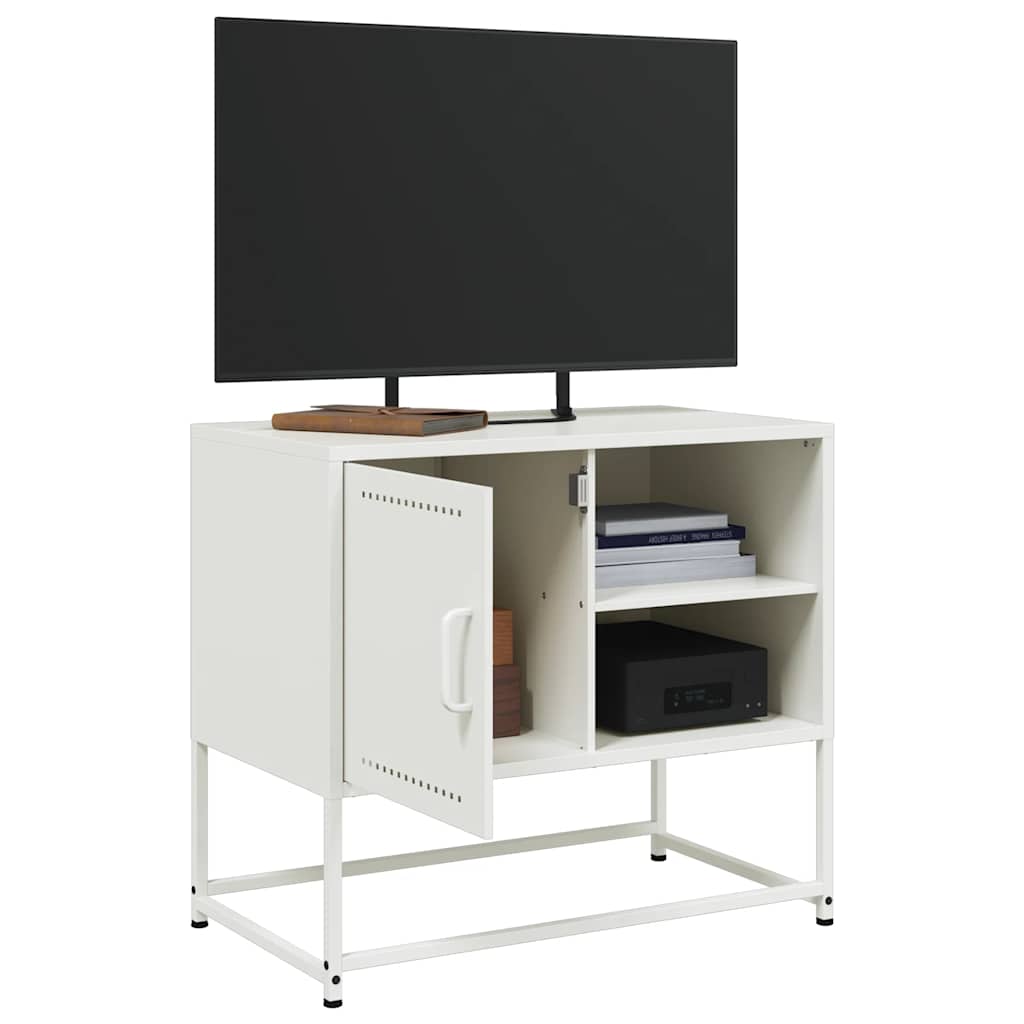 TV Cabinet White 68x39x60,5 cm Steel
