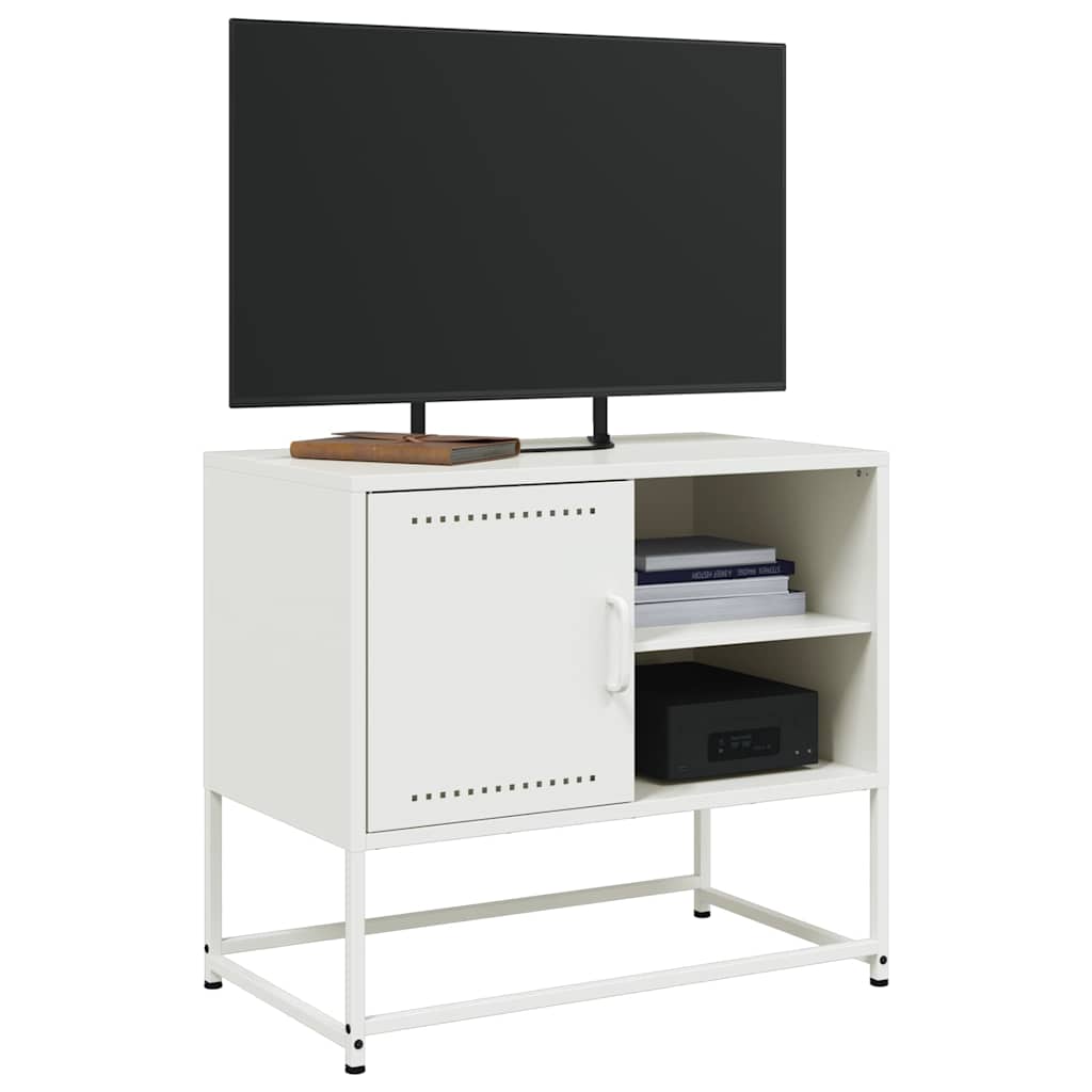 TV Cabinet White 68x39x60,5 cm Steel