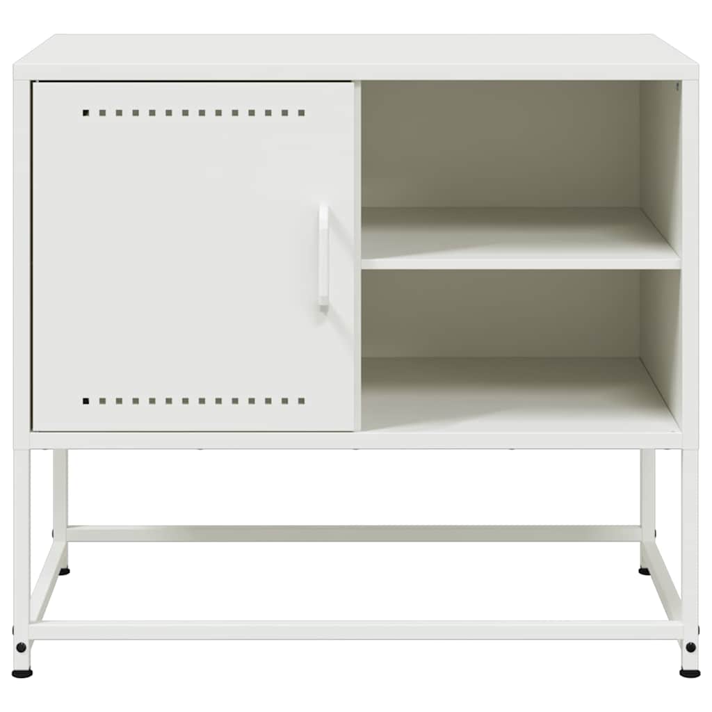 TV Cabinet White 68x39x60,5 cm Steel