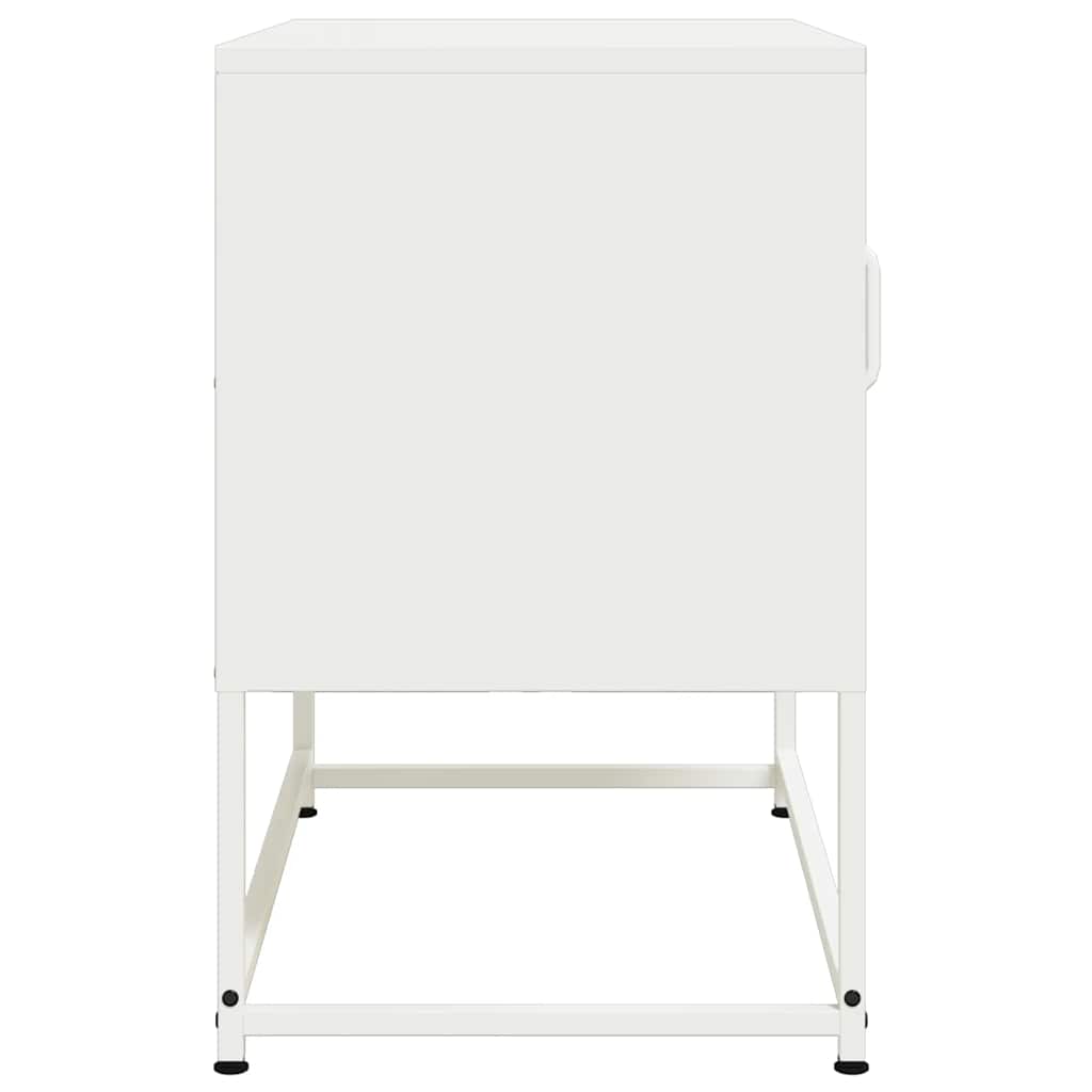 TV Cabinet White 68x39x60,5 cm Steel