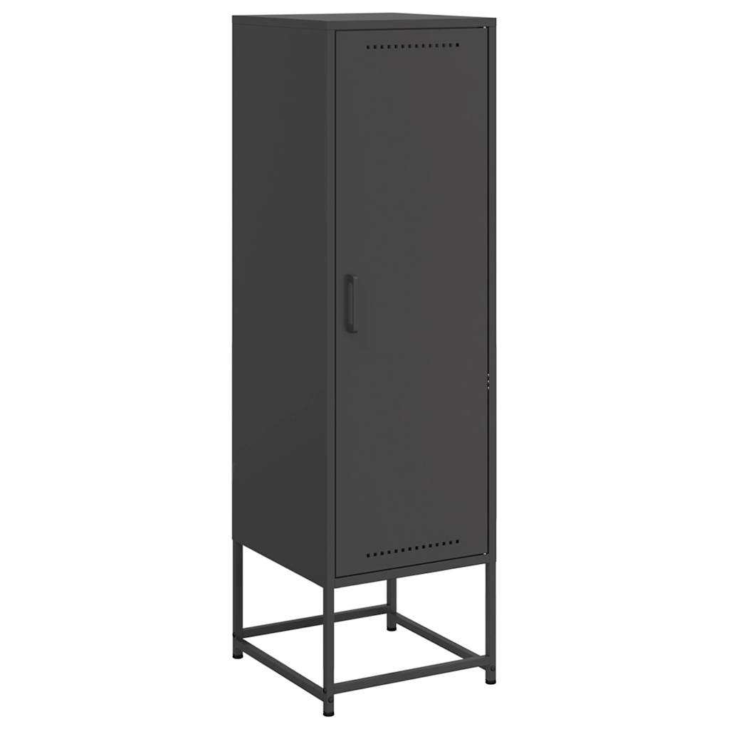 Highboard Black 36x39x123 cm Steel