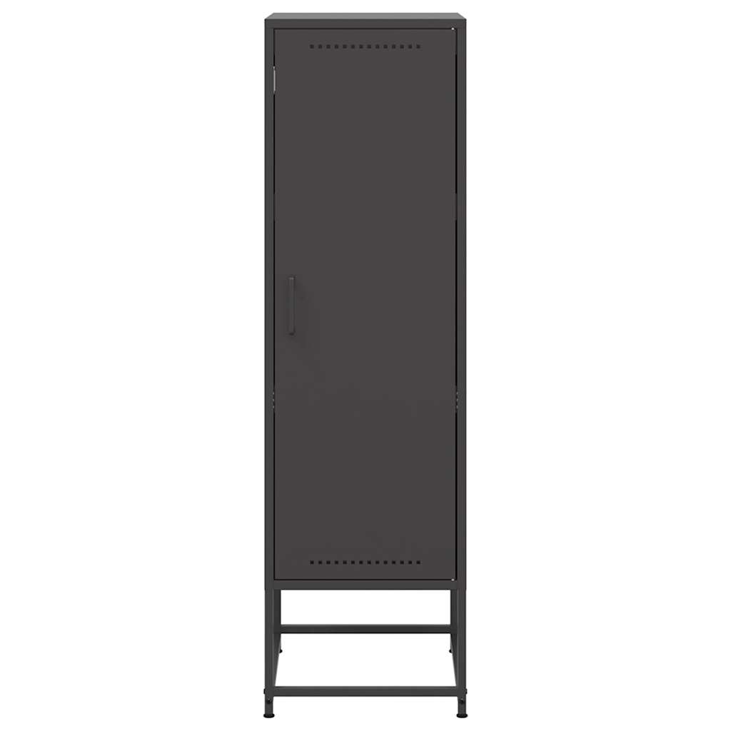 Highboard Black 36x39x123 cm Steel