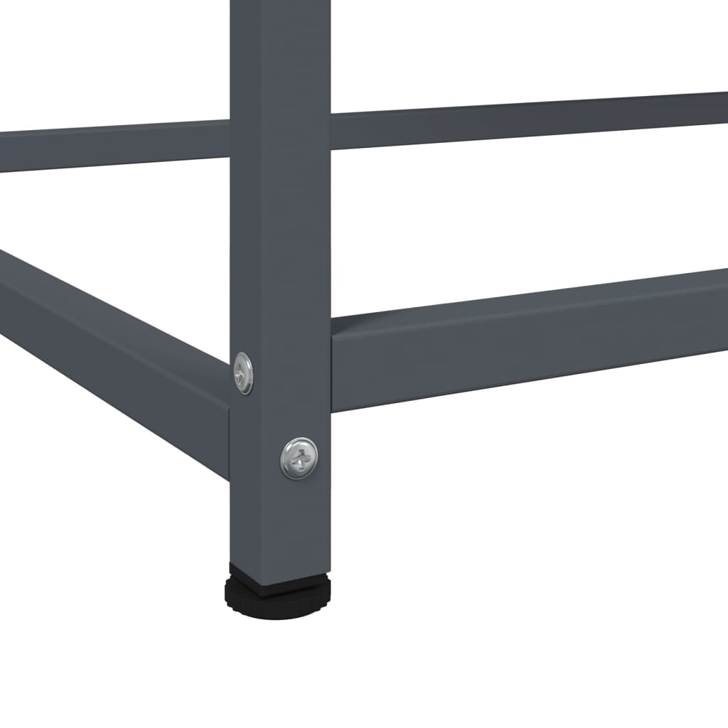 Highboard Anthracite 100,5x39x107 cm Steel