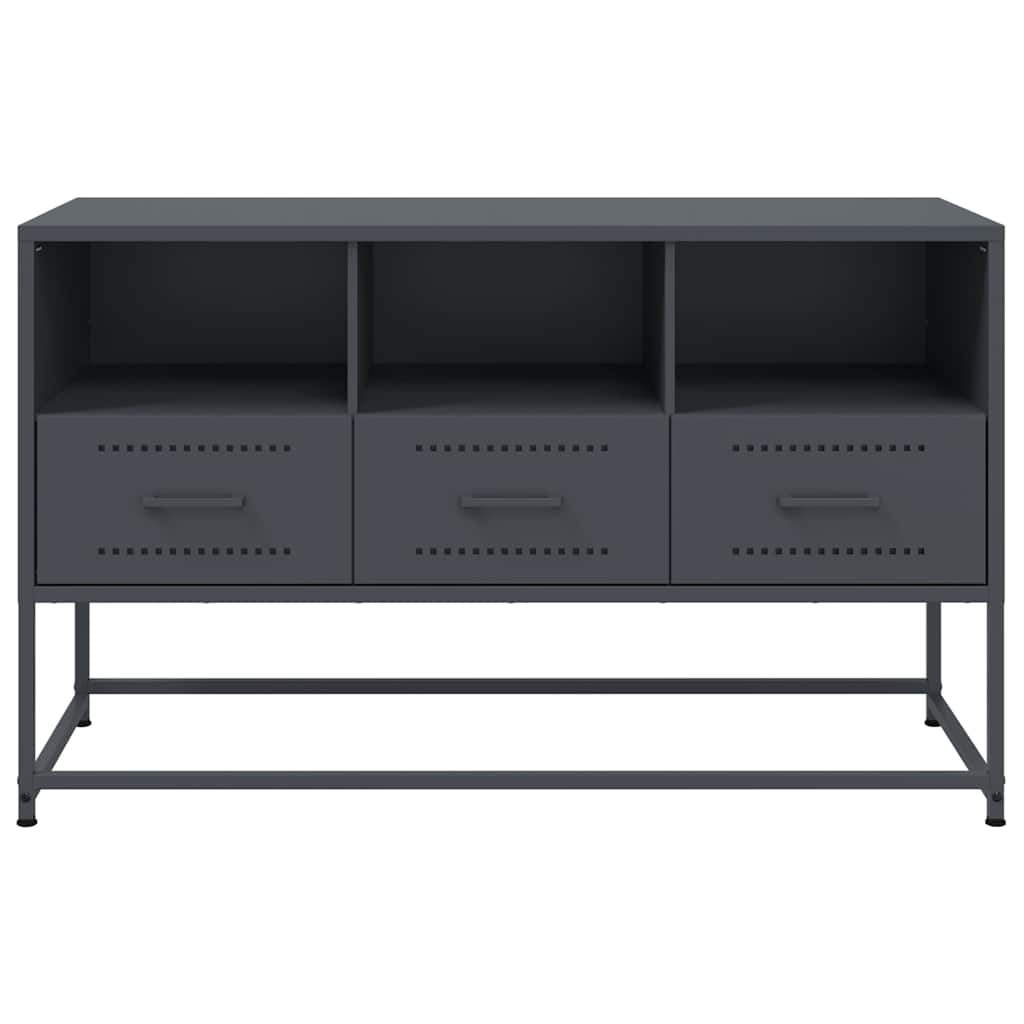 TV Cabinet Anthracite 100,5x39x60,5 cm Steel