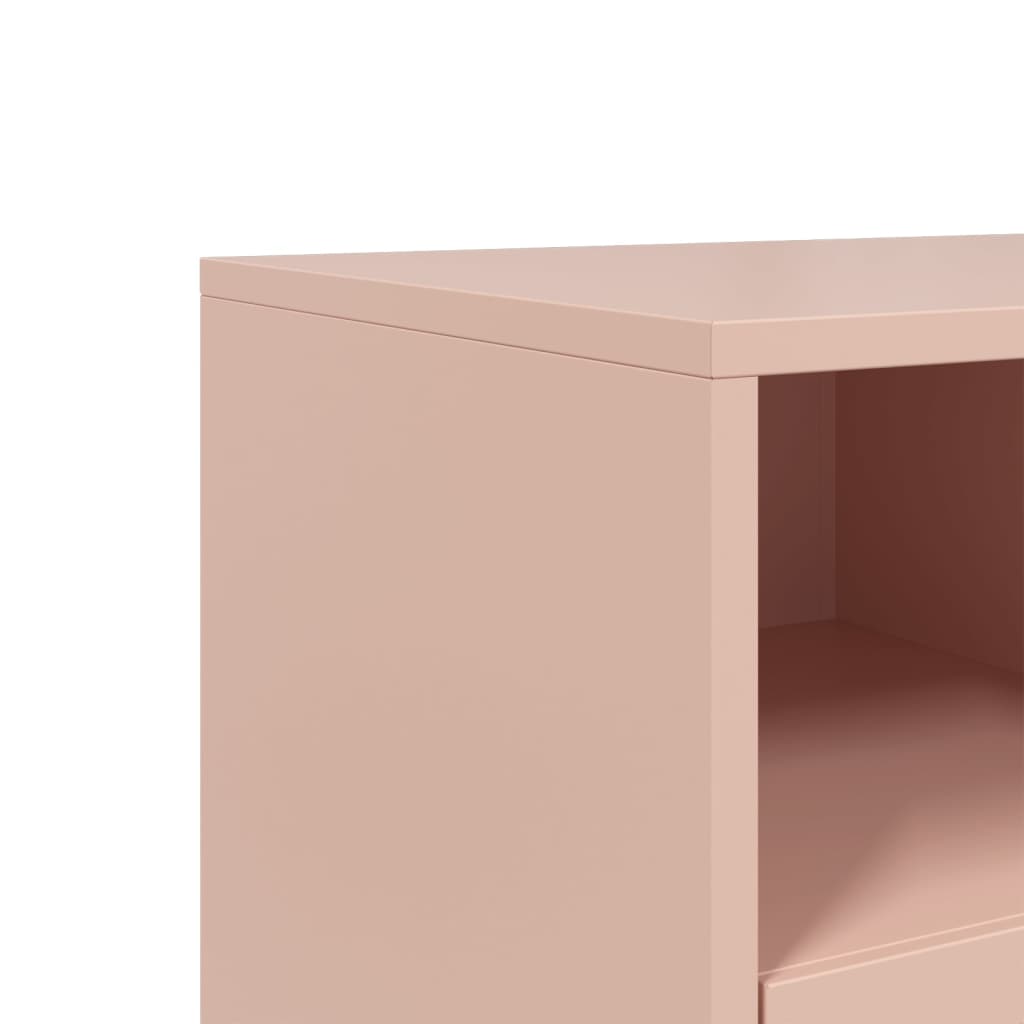 TV Cabinet Pink 68x39x60,5 cm Steel