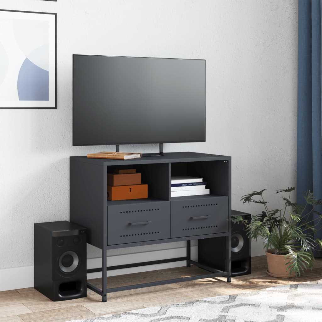 TV Cabinet Anthracite 68x39x60,5 cm Steel