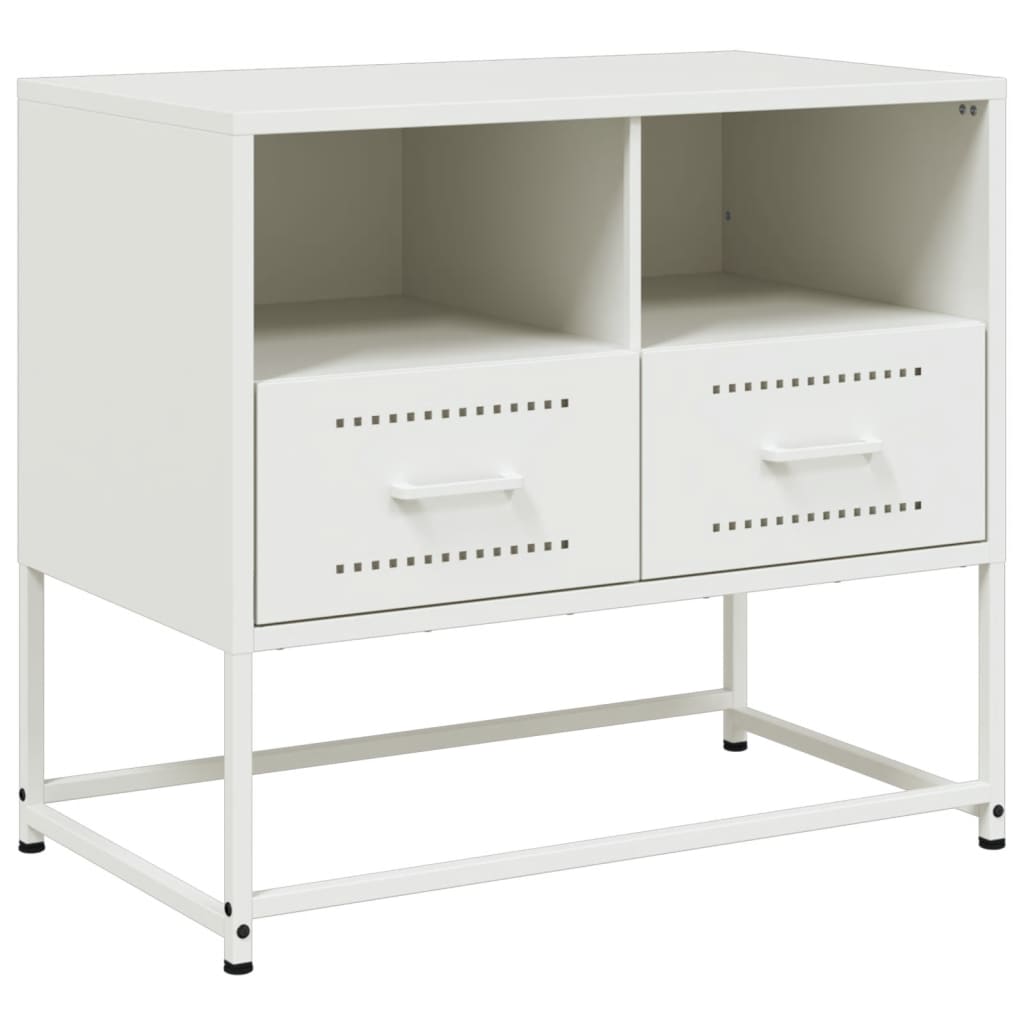 TV Cabinet White 68x39x60,5 cm Steel