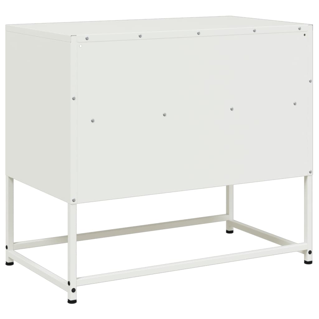 TV Cabinet White 68x39x60,5 cm Steel