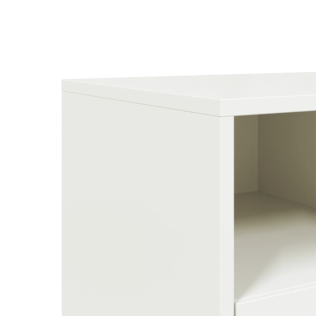 TV Cabinet White 68x39x60,5 cm Steel