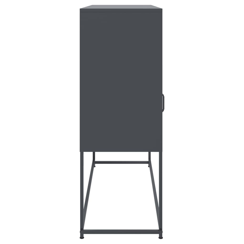 Sideboard Anthracite 100.5x39x107 cm Steel