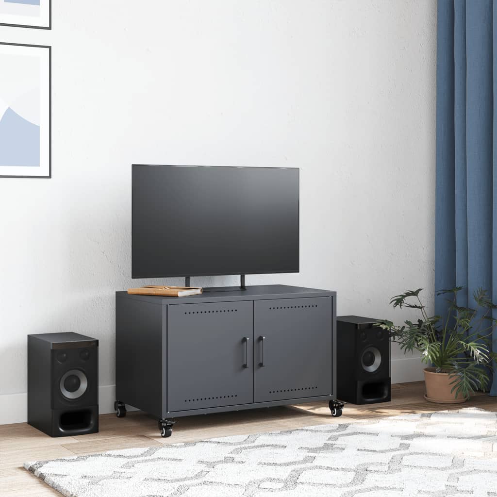 TV Cabinet Anthracite 68x39x43,5 cm Steel