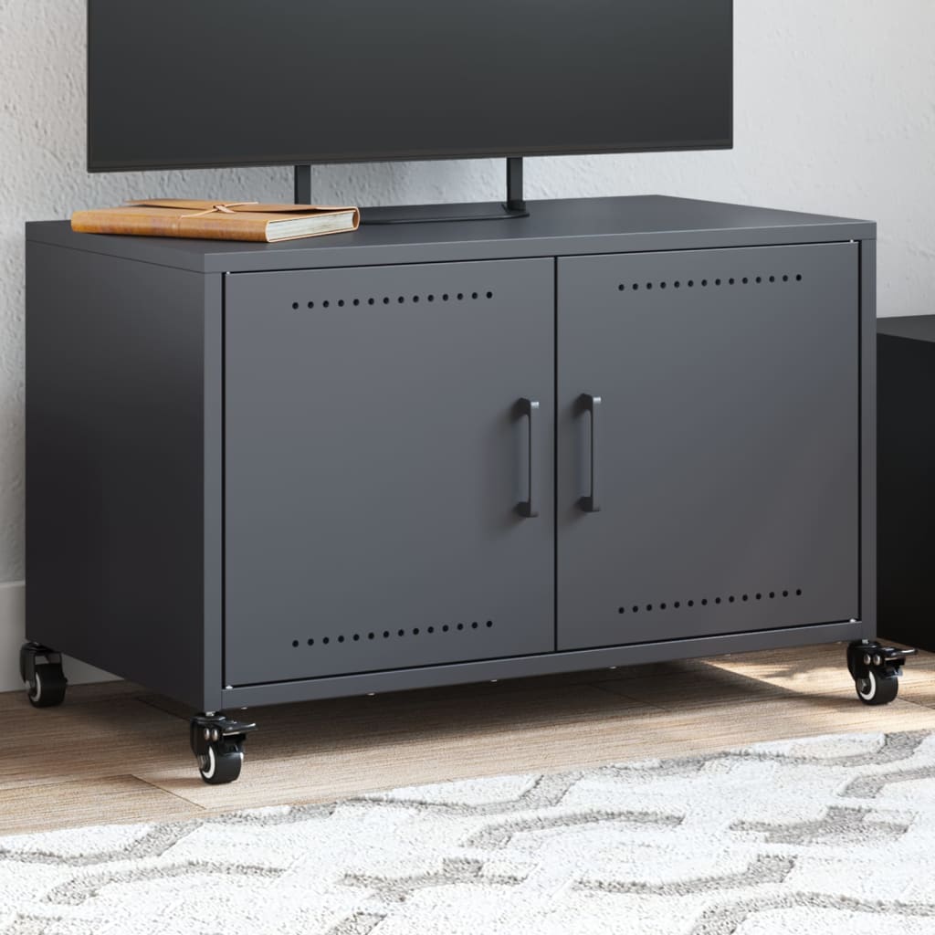 TV Cabinet Anthracite 68x39x43,5 cm Steel
