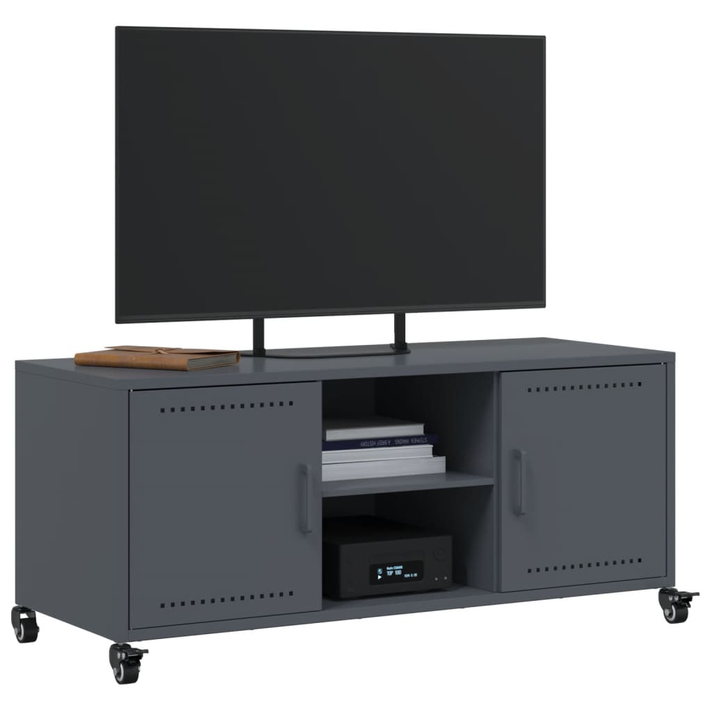 TV Cabinet Anthracite 100,5x39x43,5 cm Steel