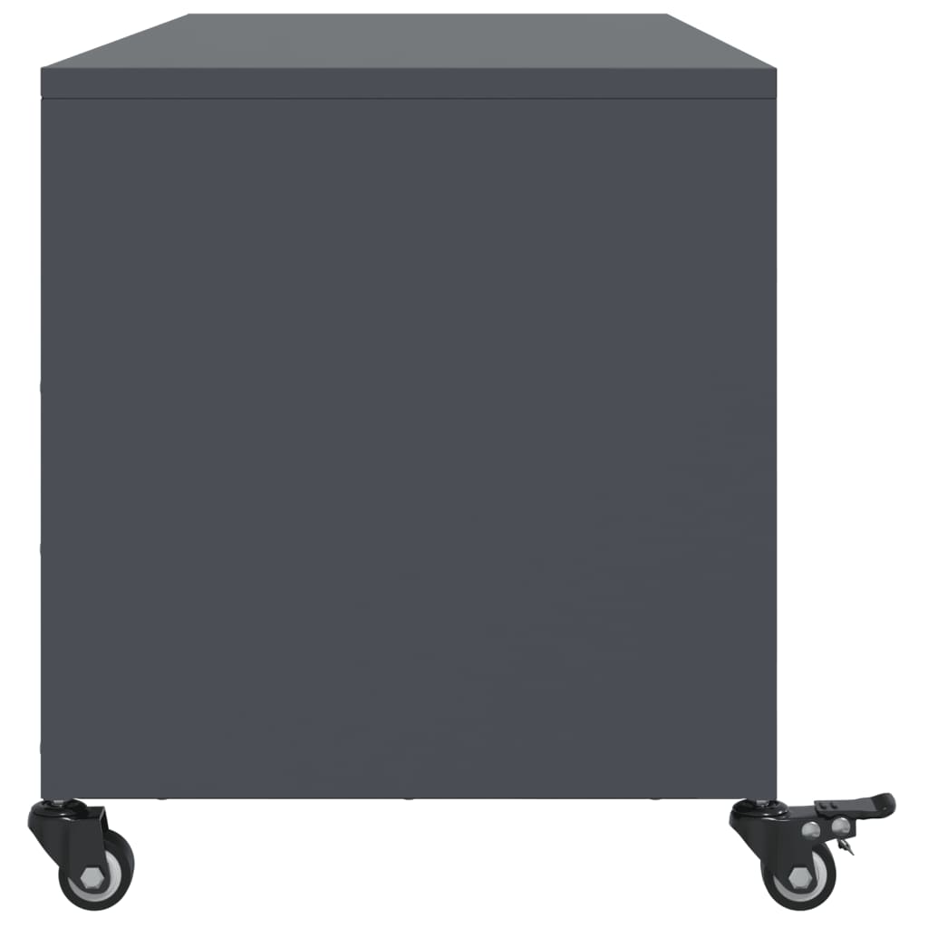 TV Cabinet Anthracite 100,5x39x43,5 cm Steel
