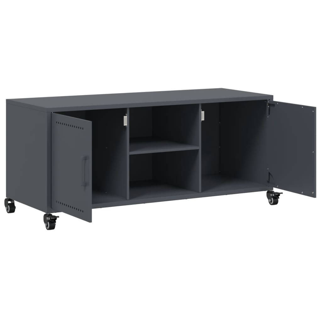 TV Cabinet Anthracite 100,5x39x43,5 cm Steel