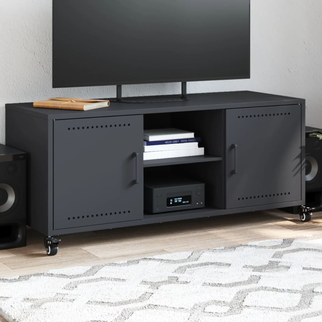 TV Cabinet Anthracite 100,5x39x43,5 cm Steel