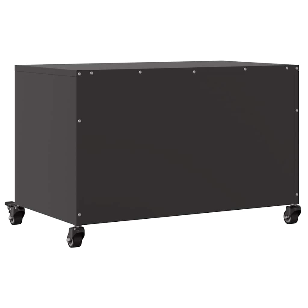 TV Cabinet Black 68x39x43,5 cm Steel
