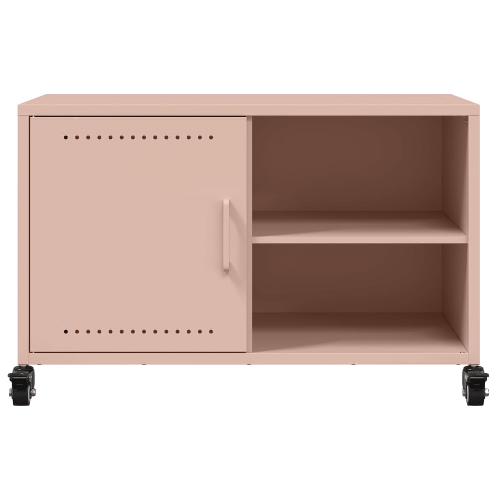 TV Cabinet Pink 68x39x43,5 cm Steel