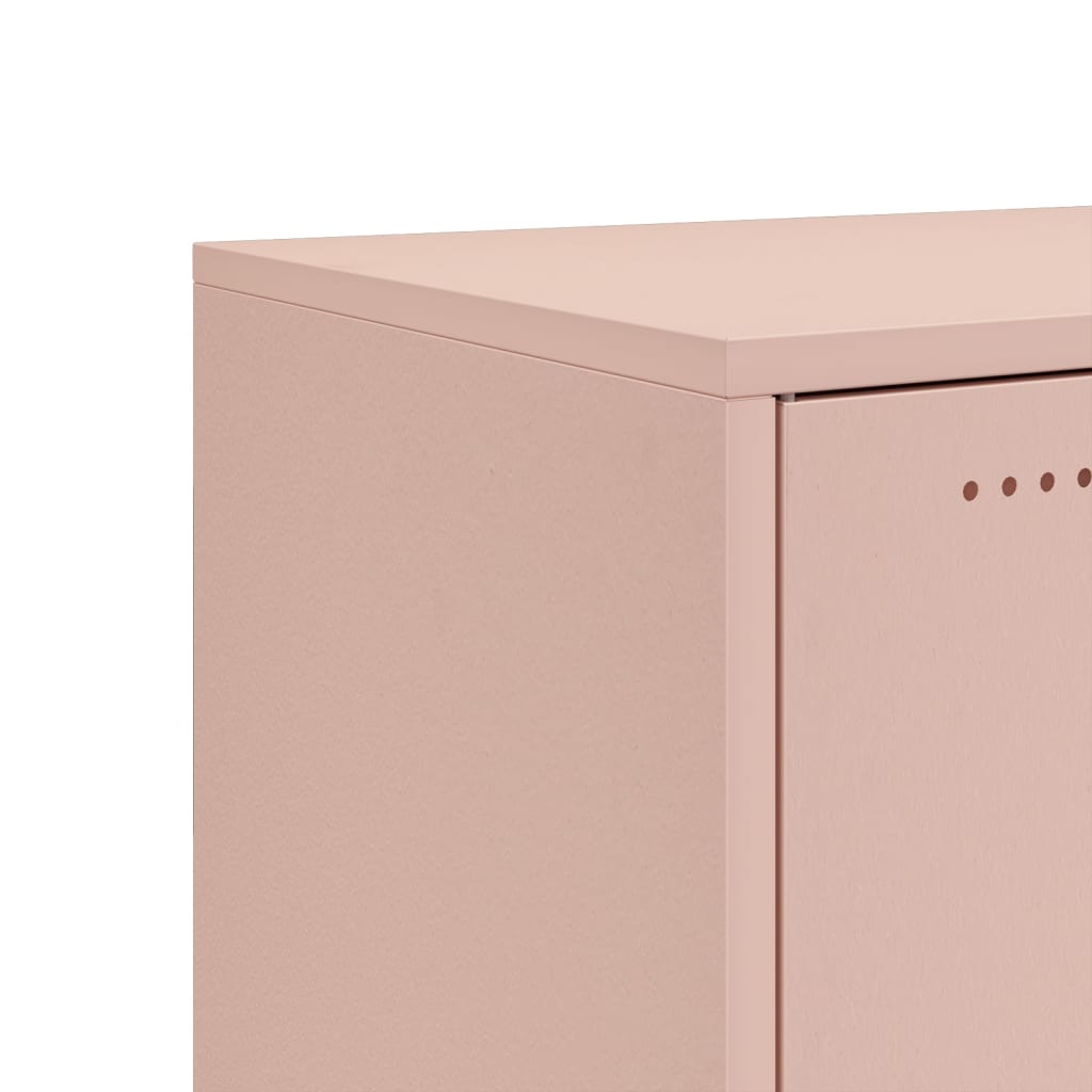Sideboard Pink 100,5x39x72 cm Steel
