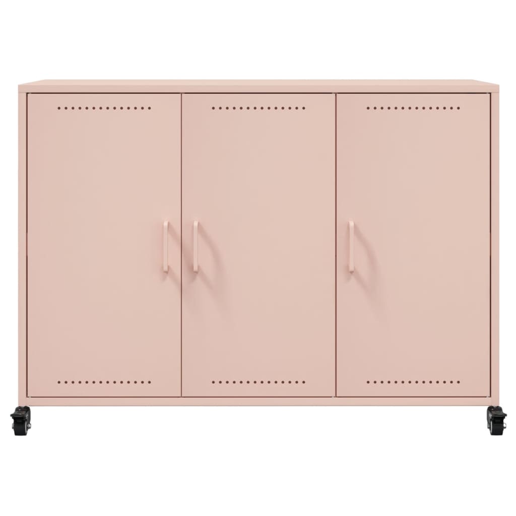 Sideboard Pink 100,5x39x72 cm Steel