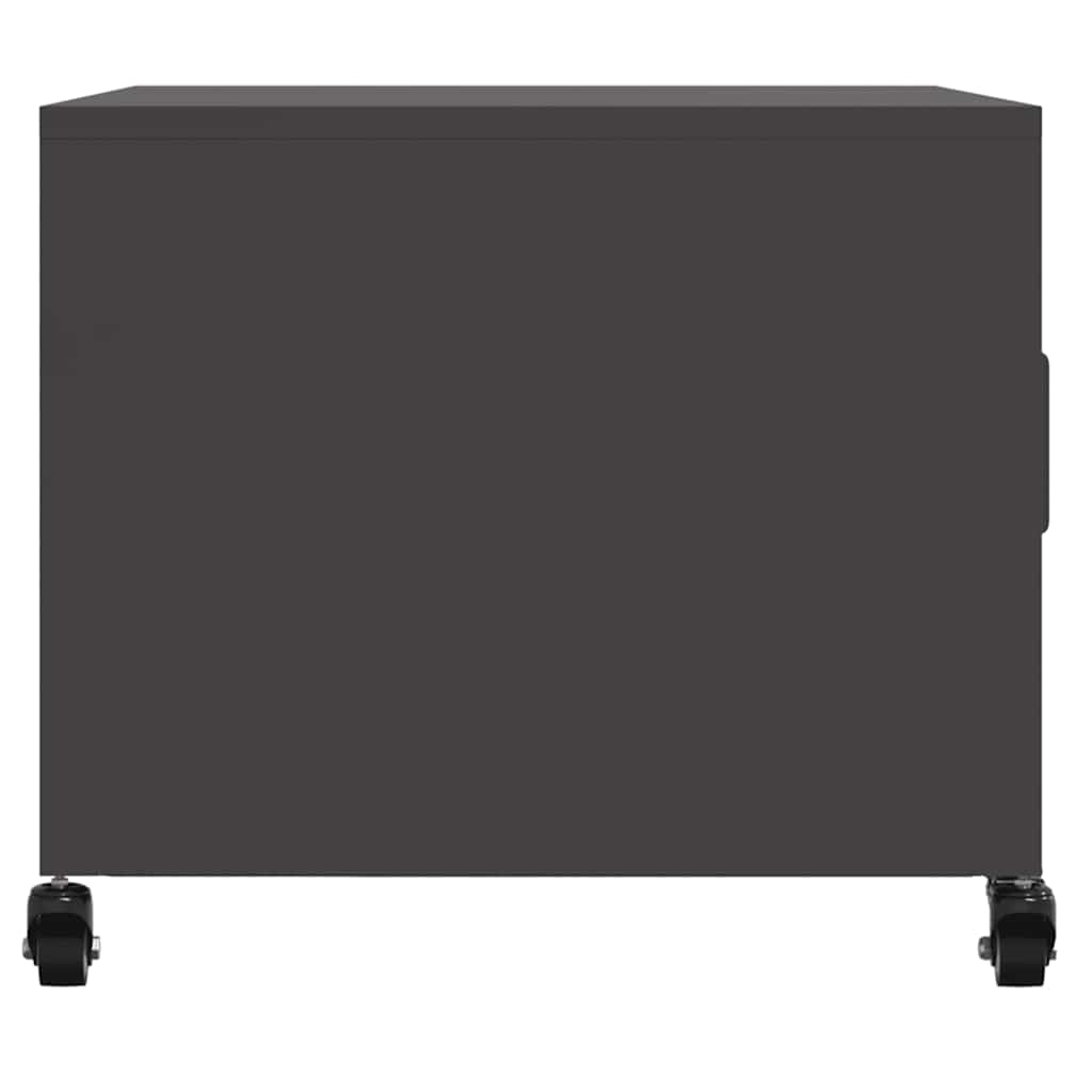 Coffee Table Black 68x50x43,5 cm Steel