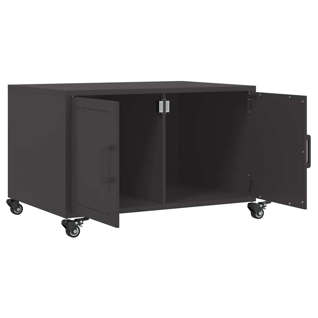 Coffee Table Black 68x50x43,5 cm Steel