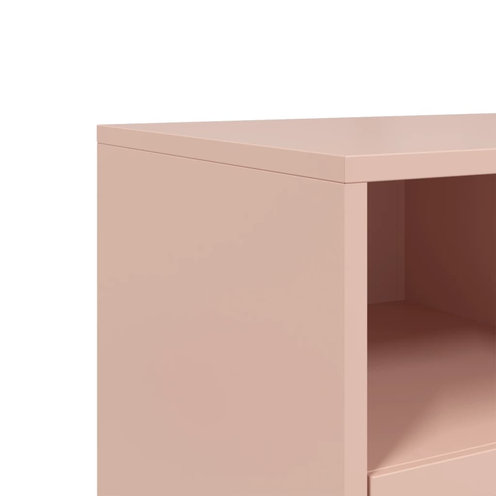TV Cabinet Pink 68x39x43,5 cm Steel