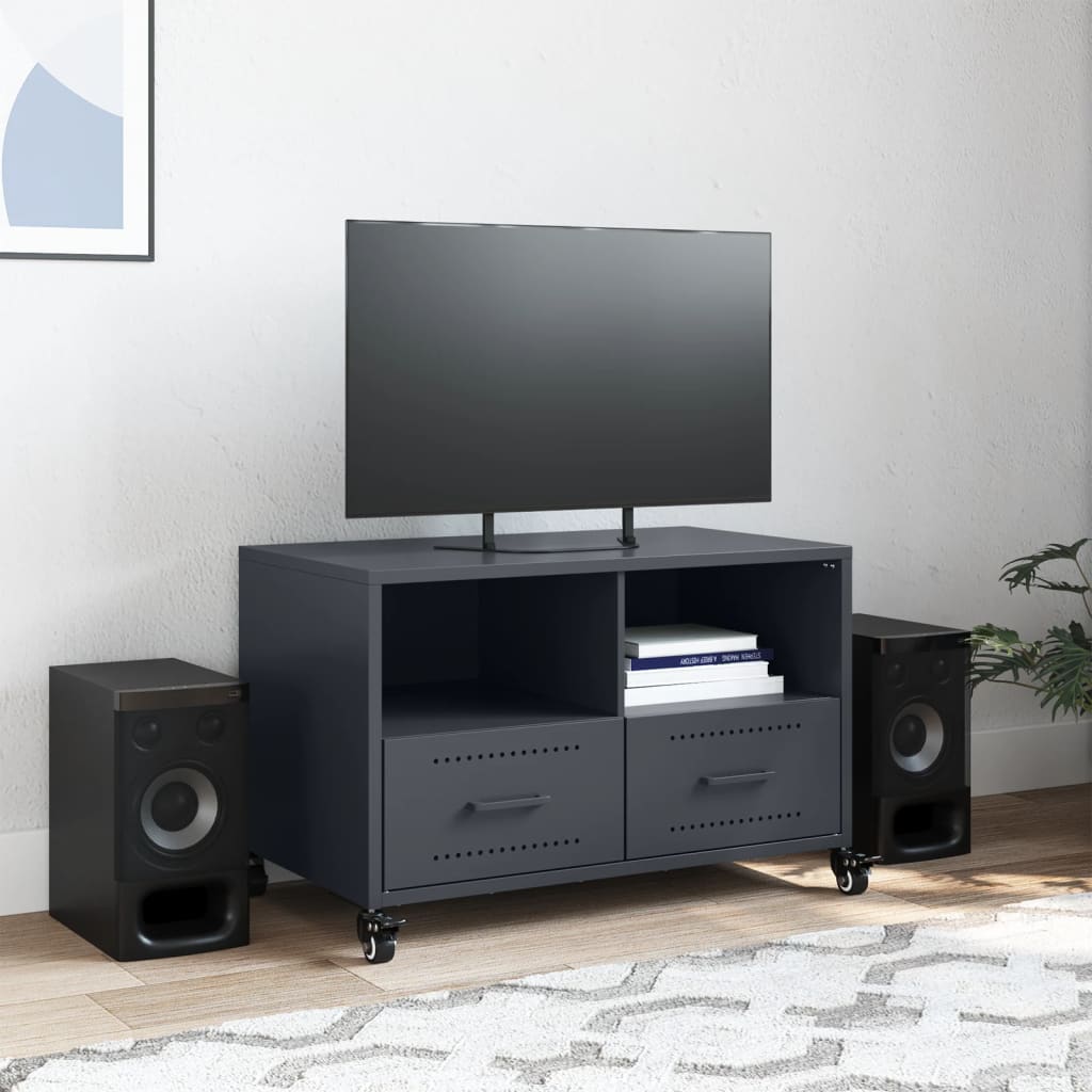 TV Cabinet Anthracite 68x39x43,5 cm Steel