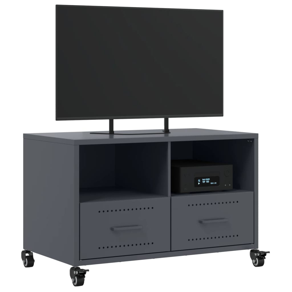 TV Cabinet Anthracite 68x39x43,5 cm Steel
