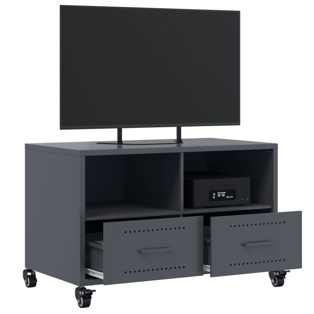 TV Cabinet Anthracite 68x39x43,5 cm Steel
