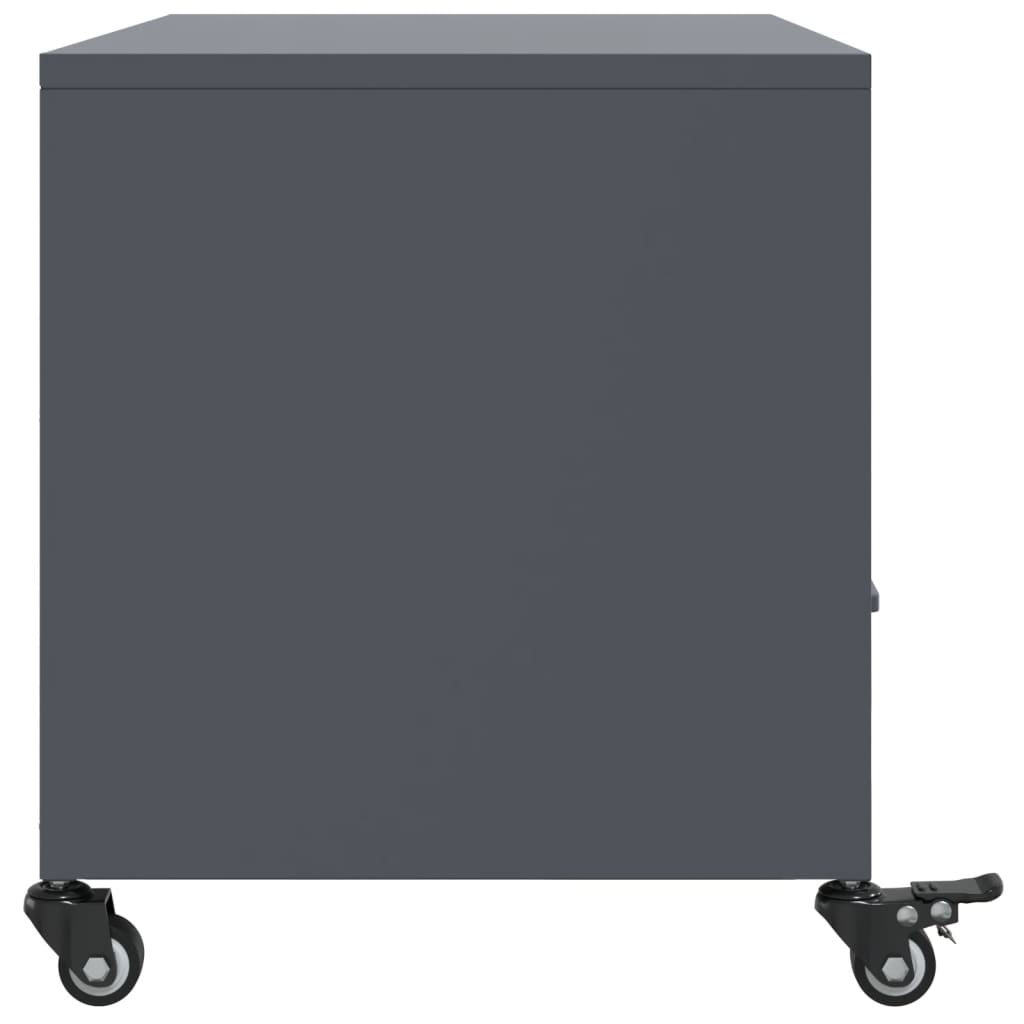 TV Cabinet Anthracite 68x39x43,5 cm Steel