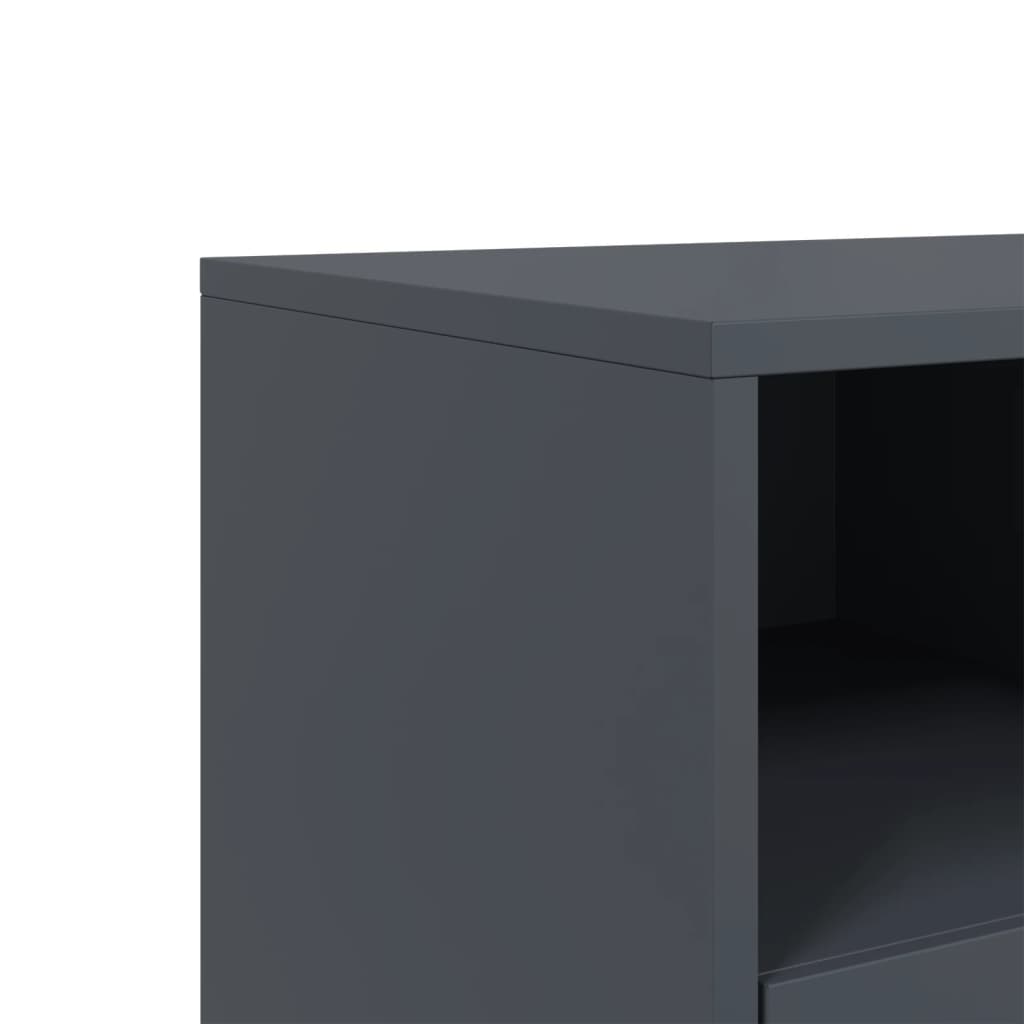 TV Cabinet Anthracite 68x39x43,5 cm Steel