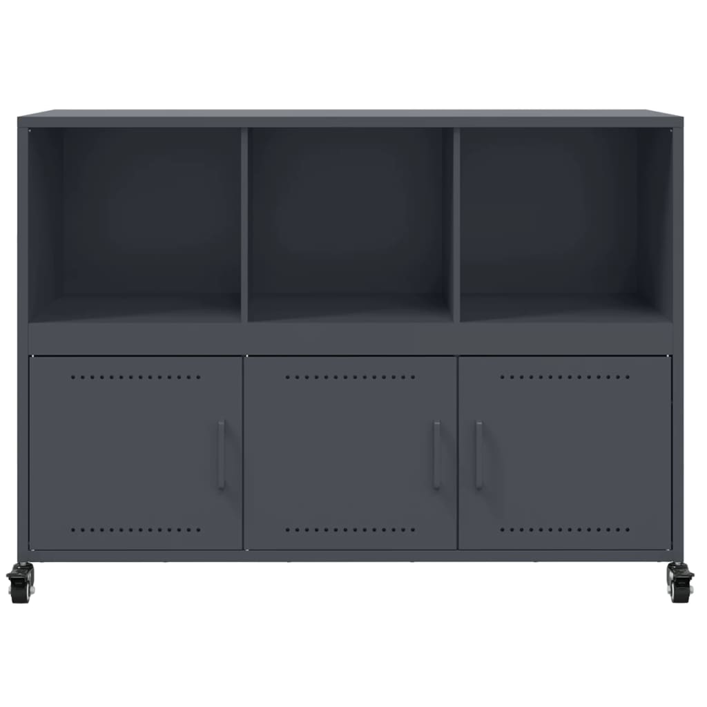 Sideboard Anthracite 100,5x39x72 cm Steel