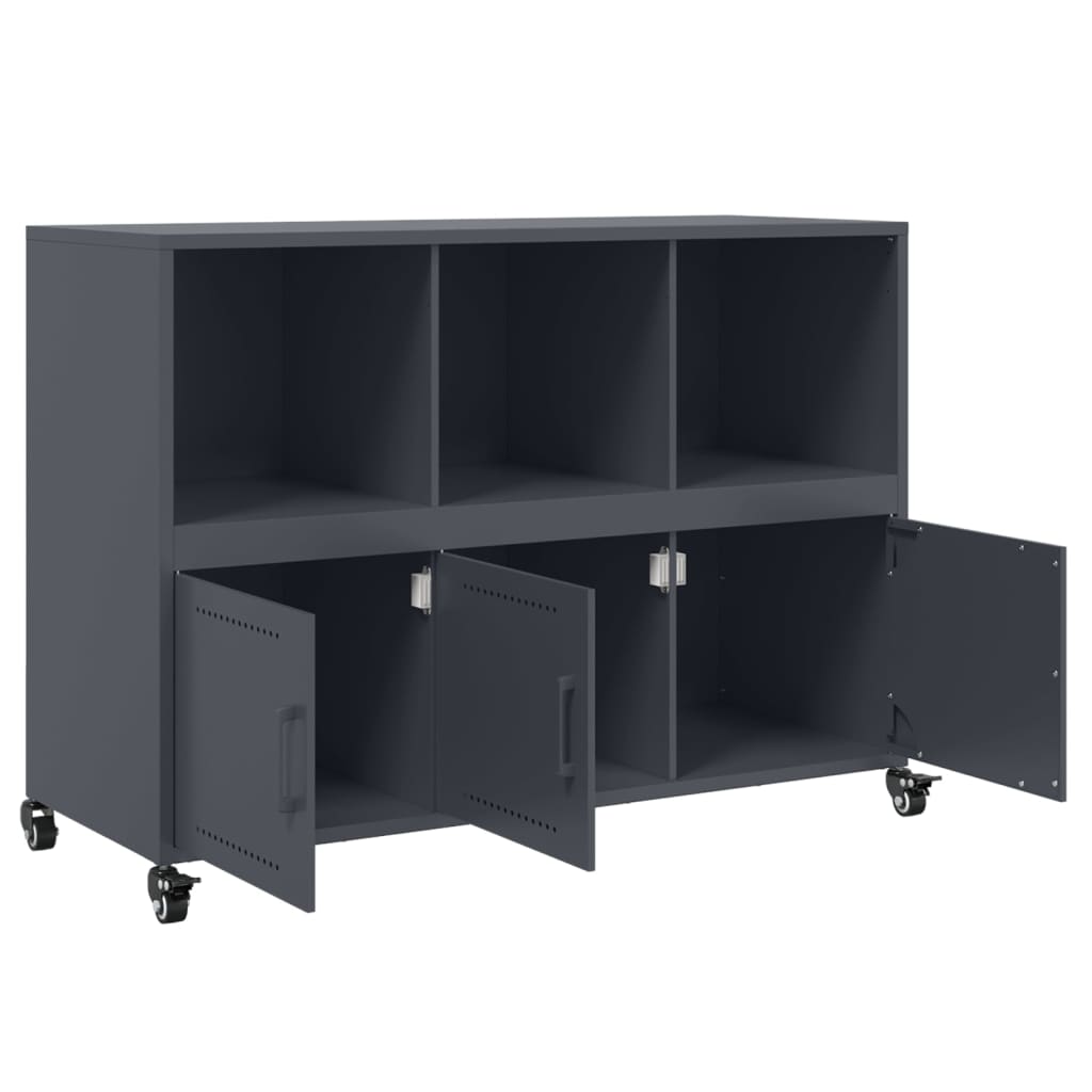 Sideboard Anthracite 100,5x39x72 cm Steel