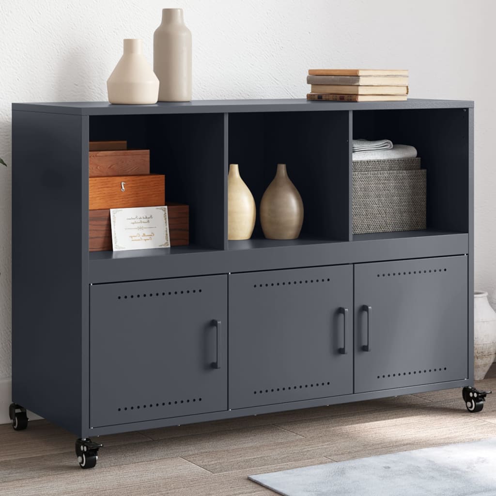 Sideboard Anthracite 100,5x39x72 cm Steel