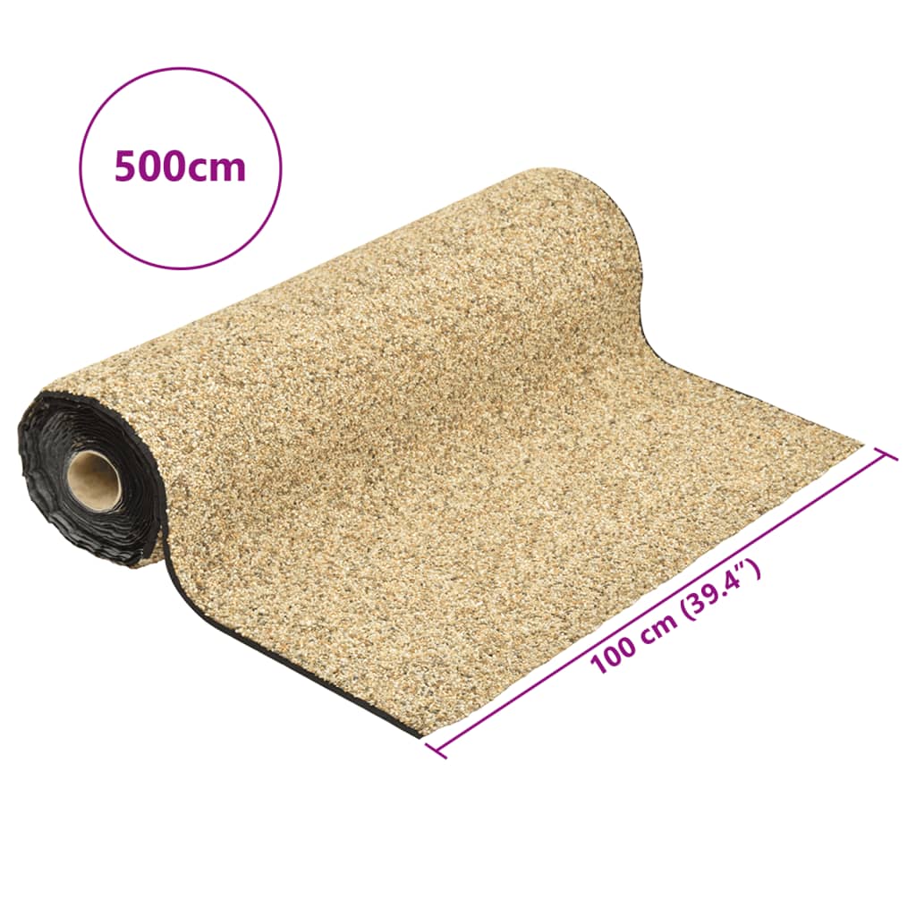 Stone Liner Natural Sand 500x100 cm