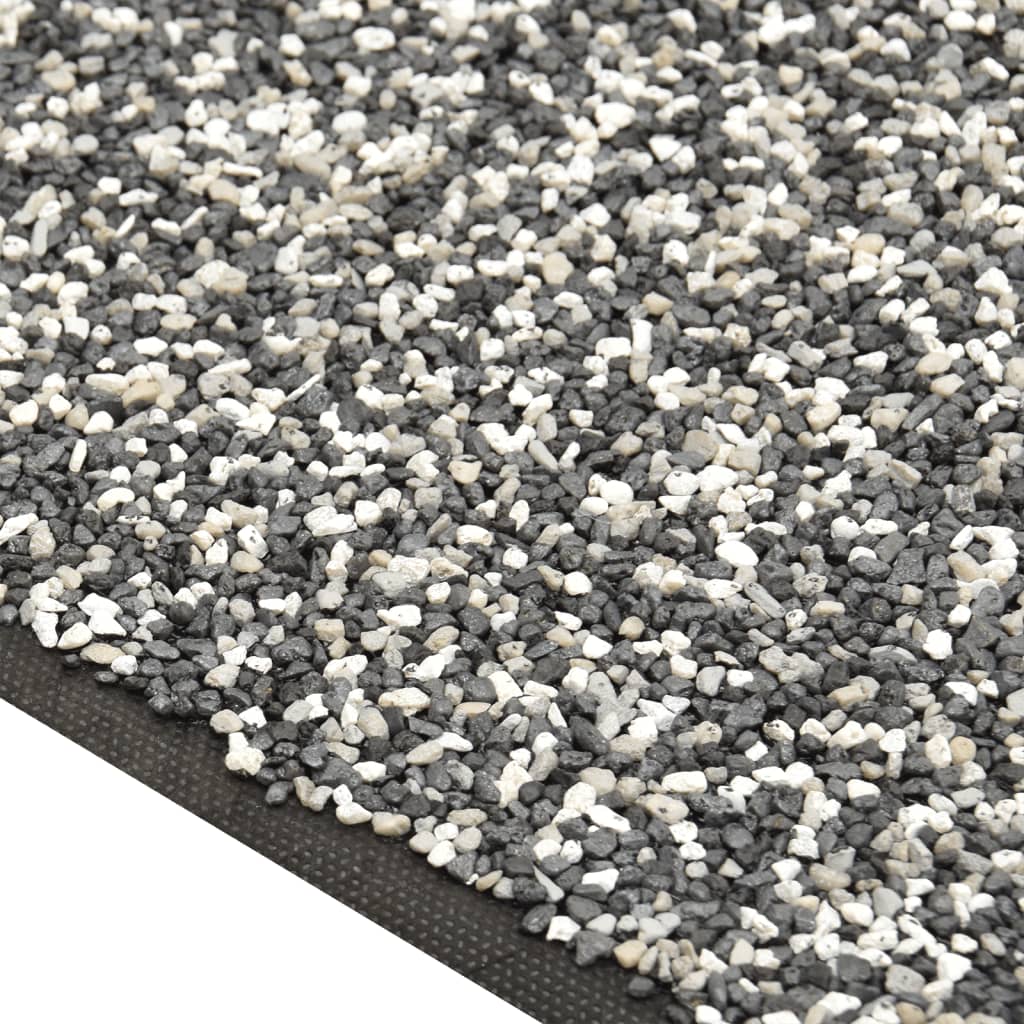 vidaXL Stone Liner Grey 100x100 cm