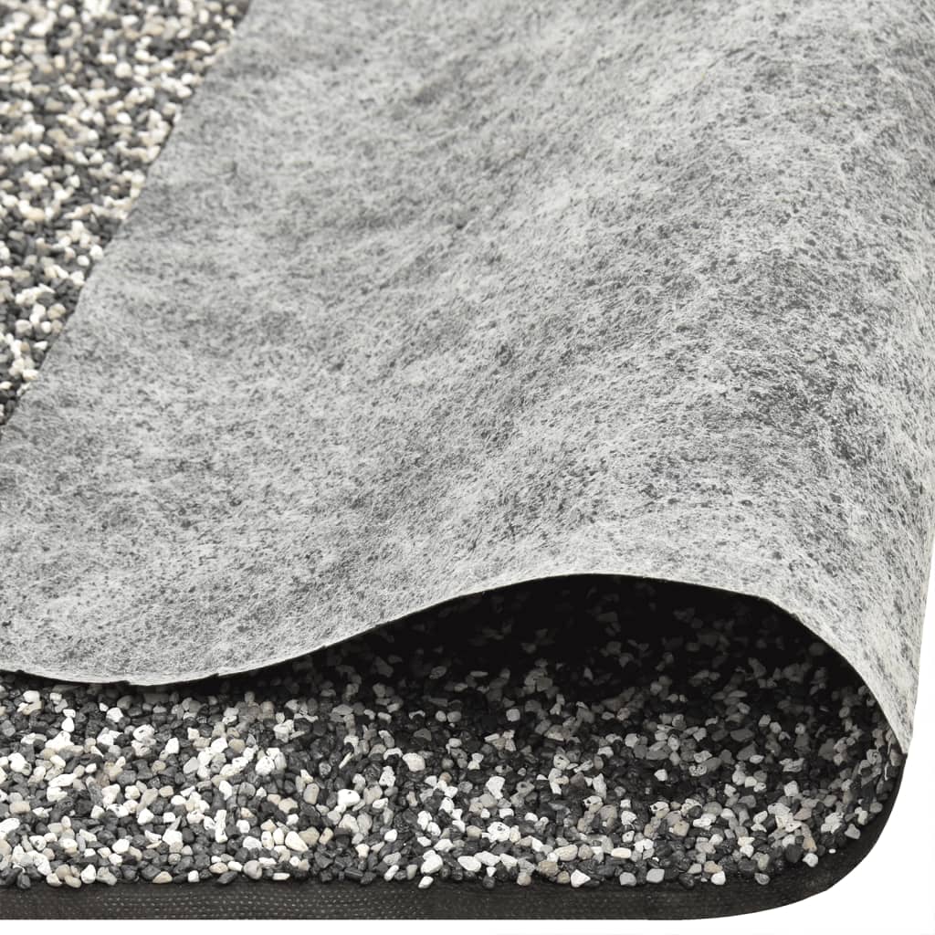 vidaXL Stone Liner Grey 100x100 cm