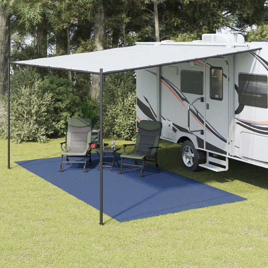 vidaXL Tent Carpet Blue 5x2.5 m