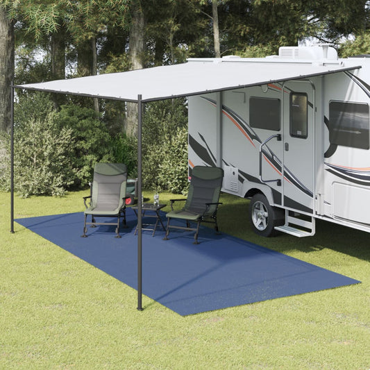 vidaXL Tent Carpet Blue 5.5x2.5 m