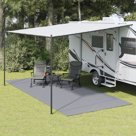 vidaXL Tent Carpet Light Grey 5x2.5 m