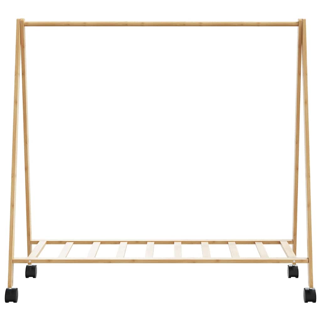 Clothes Rack | Natural Bamboo | Bamboo | Medium | Foldable