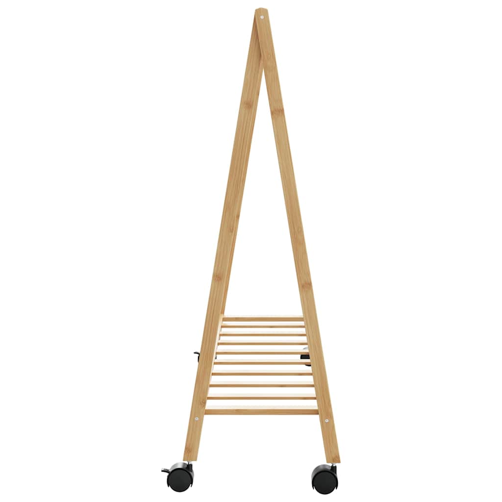 Clothes Rack | Natural Bamboo | Bamboo | Medium | Foldable