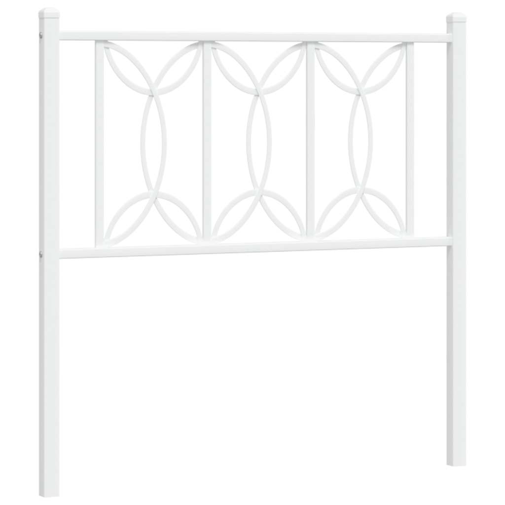 Metal Replace Headboard White 75 cm