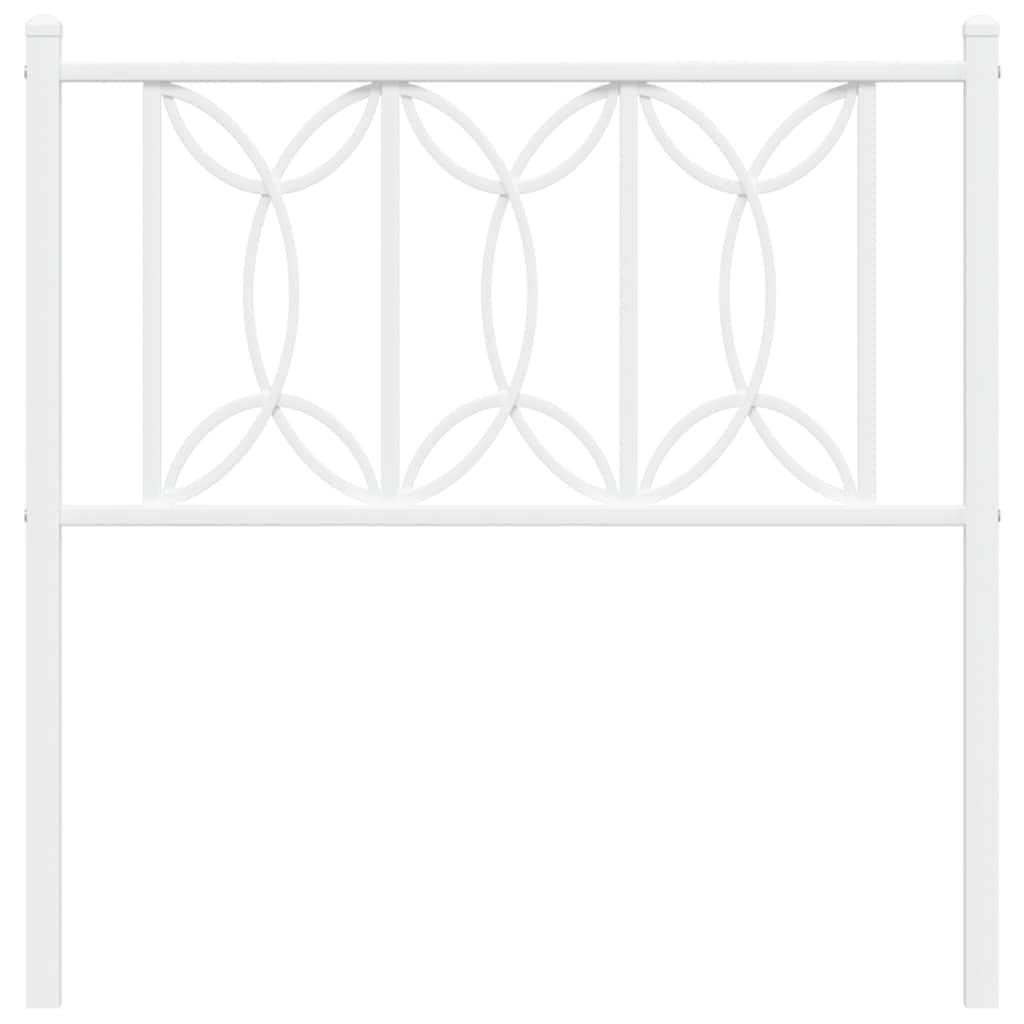 Metal Replace Headboard White 75 cm
